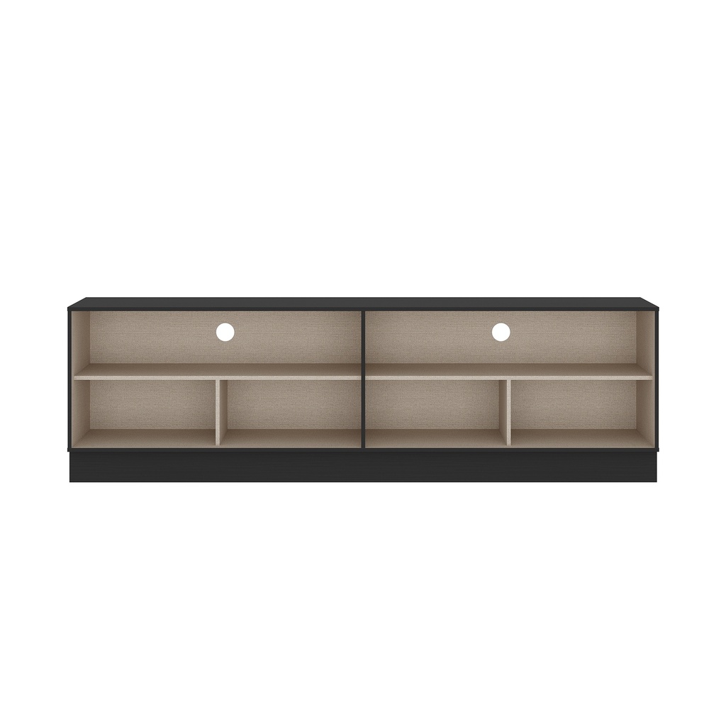 MB. 122631630 4 DOOR TV STAND REF 1226 BLACK CARRARO 