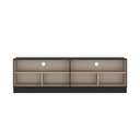 MB. 122631630 4 DOOR TV STAND REF 1226 BLACK CARRARO 