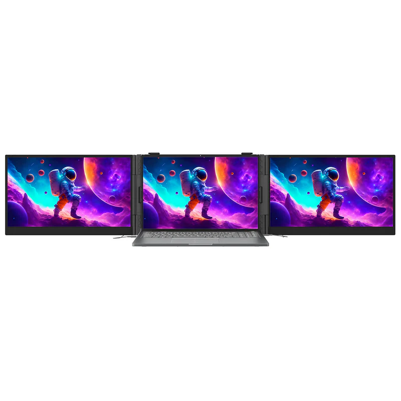 ECRAN D'EXTENSION (X2) 15.3" BLACKVIEW DCMB 1920X1200/16:10 . 364.40x237.43x21mm. 1.2kgs POUR LAPTOP QUB 