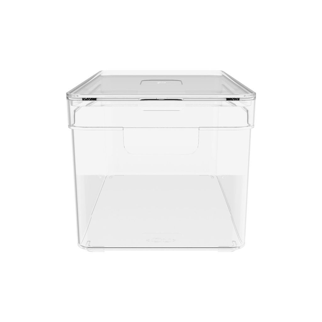 VR. OC350NT CLEAR ORGANIZER WITHLID 30 X 15 X 13 CM NATURAL -OU