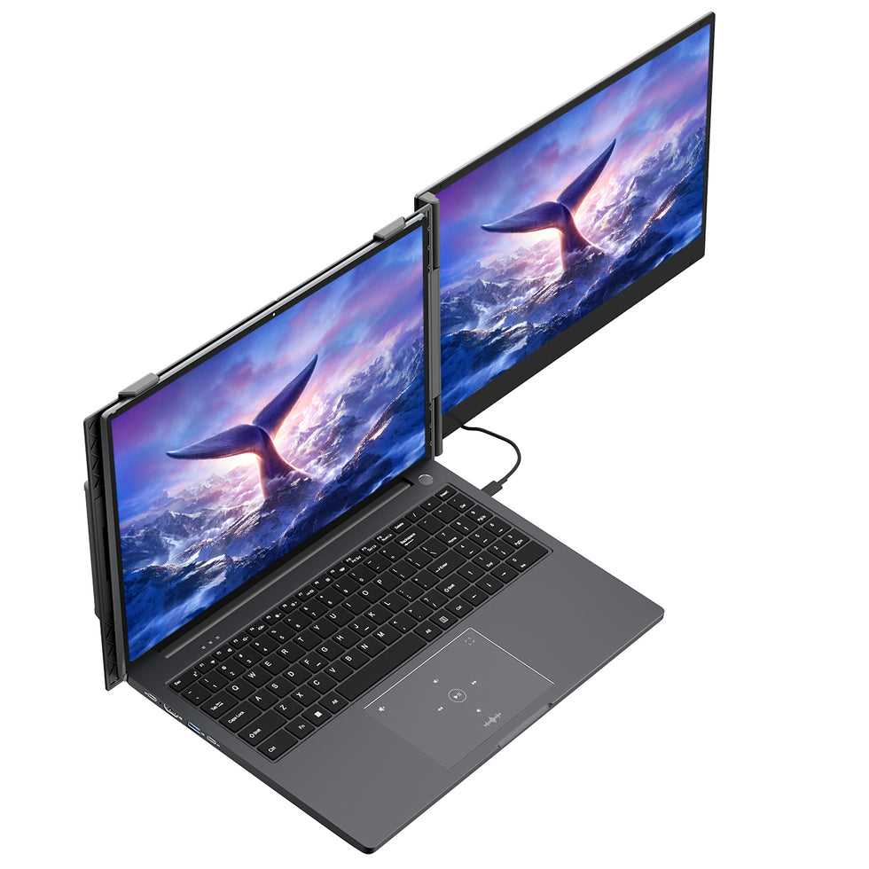 ECRAN D'EXTENSION (X1) 14" BLACKVIEW SCM6 1920*1080-16:9-332/207/15.6mm POUR LAPTOP QUB 