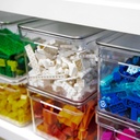 VR. OC350NT CLEAR ORGANIZER WITHLID 30 X 15 X 13 CM NATURAL -OU