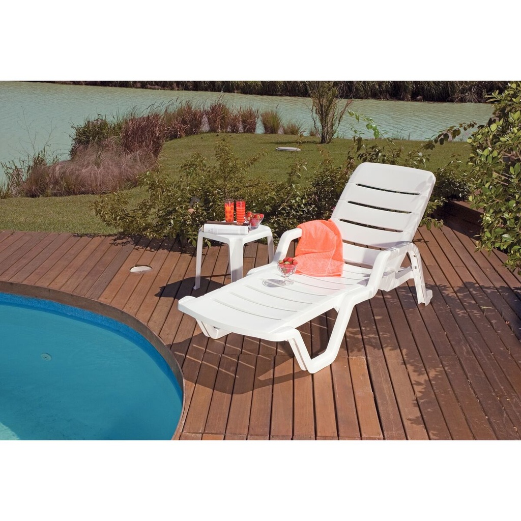 MB. LOUNGE CHAIR LEBLON WH TRAMONTINA. 92256/010