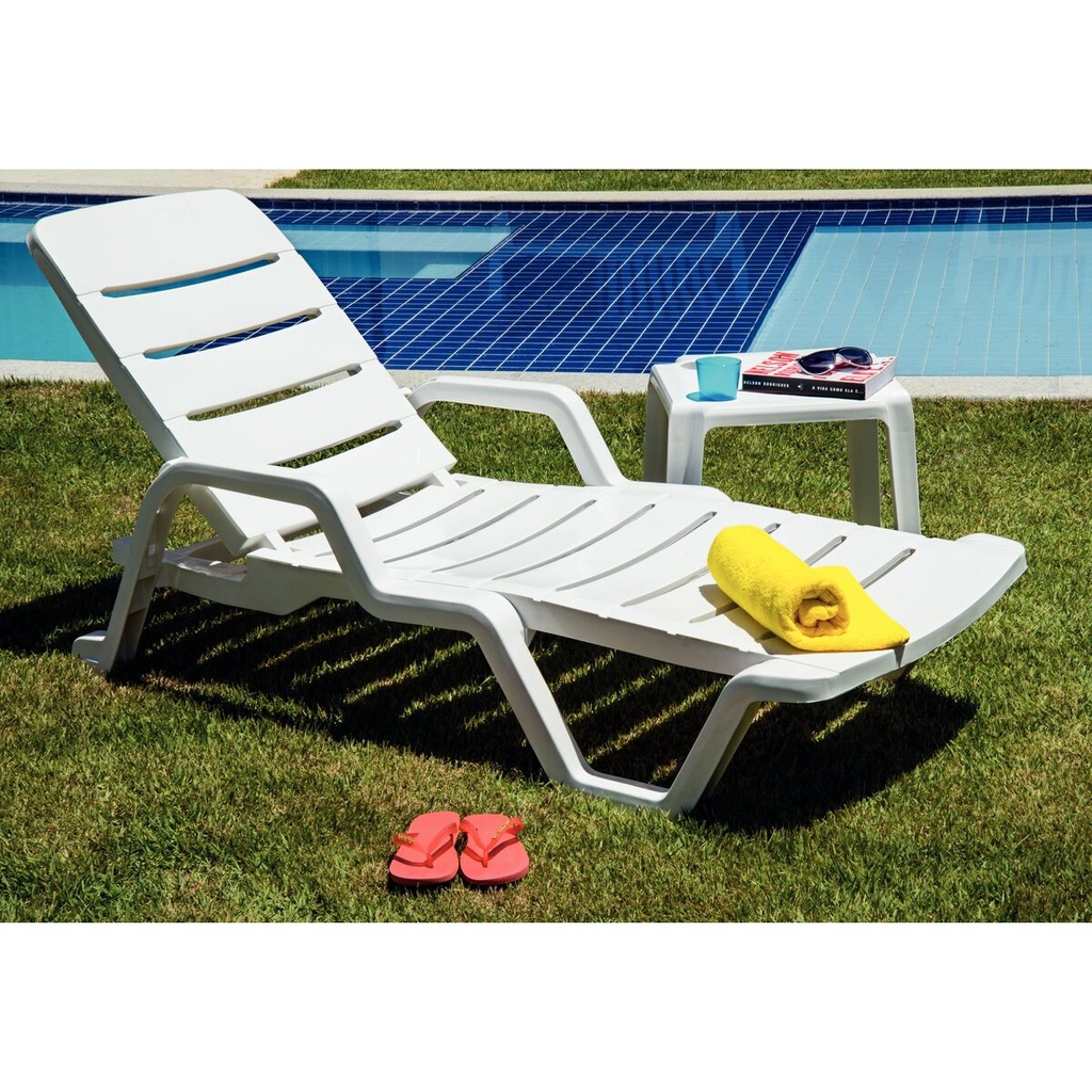 MB. LOUNGE CHAIR LEBLON WH TRAMONTINA. 92256/010