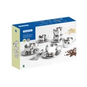 VR. 18PCS TEA AND CAPPUCCINO SET TRAMONTINA. 64430/820