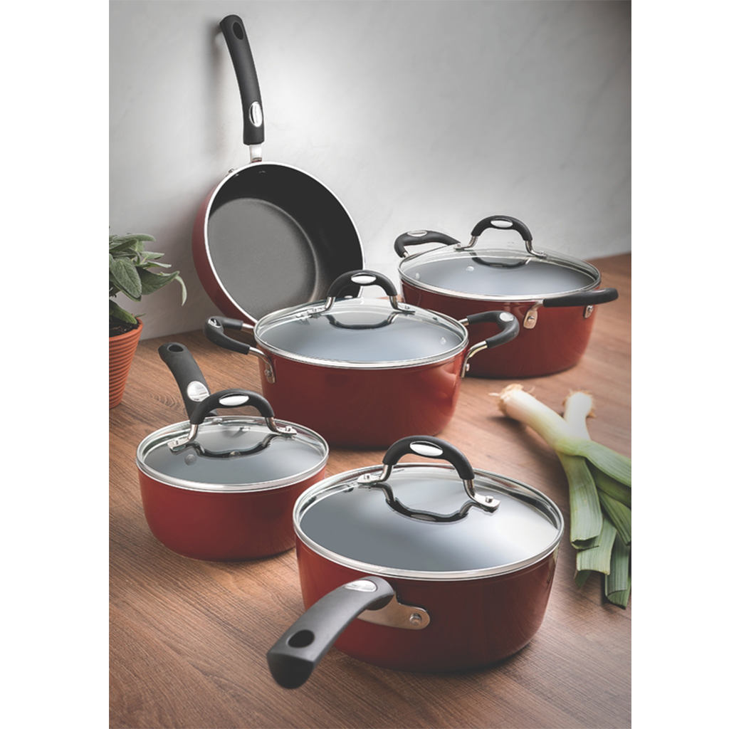 VR. 5PCS COOKWARE SET MONACO 20899/750 TRAMONTINA 
