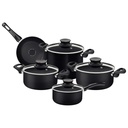 VR. 9PCS COOKWARE SET PARIS+ TRAMONTINA 28599/052