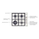 VR. SQUARE HOB 60 4GX TRAMONTINA 94701/214