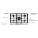 VR. STEEL HOB PENTA 5GX TRI75 TRAMONTINA 94716/114