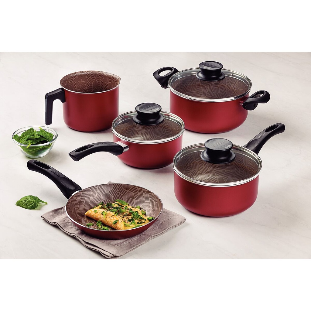 VR. 5PCS COOKWARE SET PARIS 28599/701 TRAMONTINA