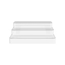 VR. OC800NT CLEAR MULTI-LEVEL ORGANIZER 25 X 29 X 10,3 CM NATURAL -OU