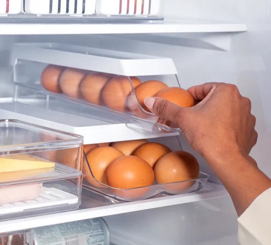 VR. OF1000BCF ROLL CLEAR FRESH EGG ORGANIZER 7 UNID. BLANC -OU