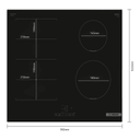 EL. TABLE A INDUCTION INDEPENDANTE PVS611BB6E BOSCH