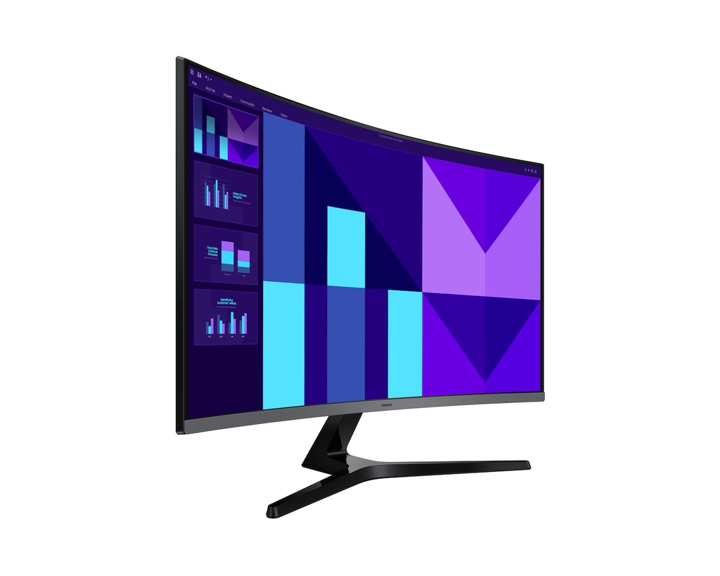 ECRAN SAMSUNG 32" CURVED LS32D392CZMXUE ESSENTIAL S3 100HZ FULLHD - LS32D392CAMXUE QUB