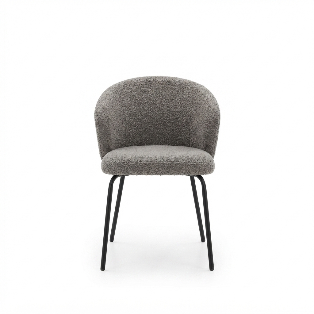 TABLE SALLE A MANGER ARK-DC7094 (ARKT23031) + 6 CHAISE ARK-DC23016 COL 11 GRIS ARKEMIX 1820*730*100