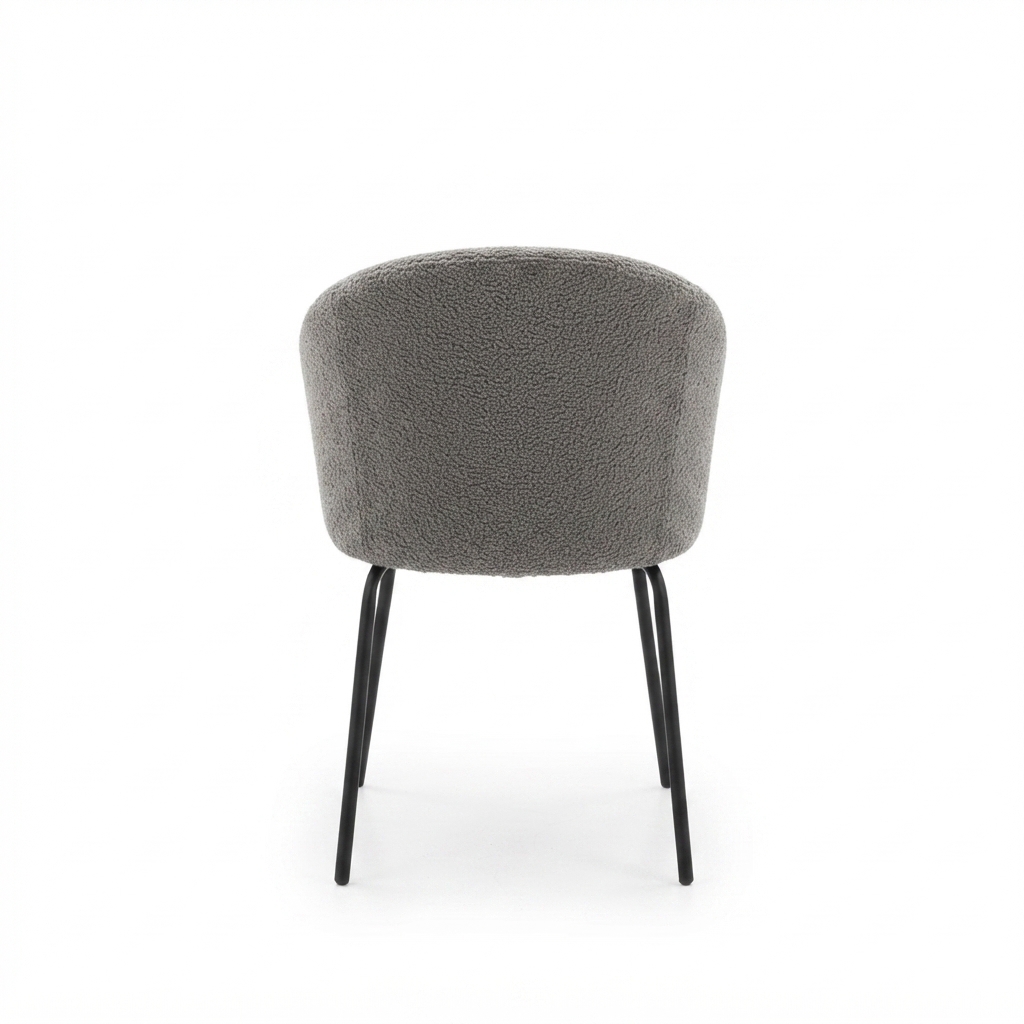 TABLE SALLE A MANGER ARK-DC7094 (ARKT23031) + 6 CHAISE ARK-DC23016 COL 11 GRIS ARKEMIX 1820*730*100
