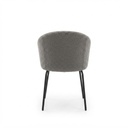TABLE SALLE A MANGER ARK-DC7094 (ARKT23031) + 6 CHAISE ARK-DC23016 COL 11 GRIS ARKEMIX 1820*730*100