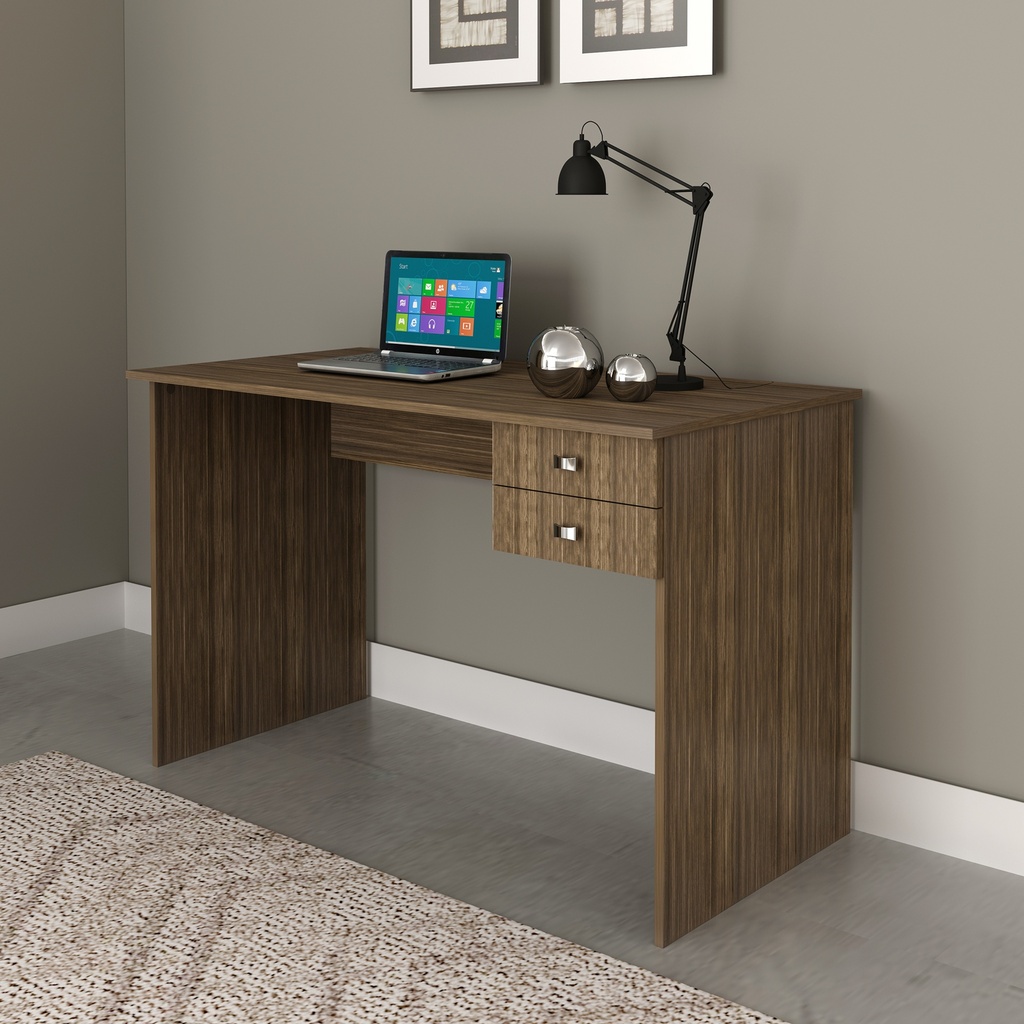 MB. ME4165 0004 OFFICE TABLE WALNUT TECNOMOBILI 