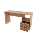 MB. ME4174 0002 OFFICE DESK W/ 02 DRAWERS ALMOND TECNOMOBILI 