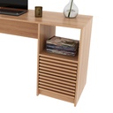 MB. ME4174 0002 OFFICE DESK W/ 02 DRAWERS ALMOND TECNOMOBILI 
