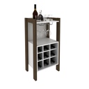 MB. AZ1032 0001 WINE RACK WALNUT/WHITE TECNOMOBILI 