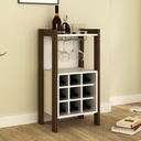 MB. AZ1032 0001 WINE RACK WALNUT/WHITE TECNOMOBILI 