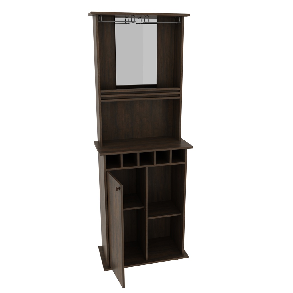 MB. AD5004 0001 HIGH WINE RACK RUSTIC TECNOMOBILI 