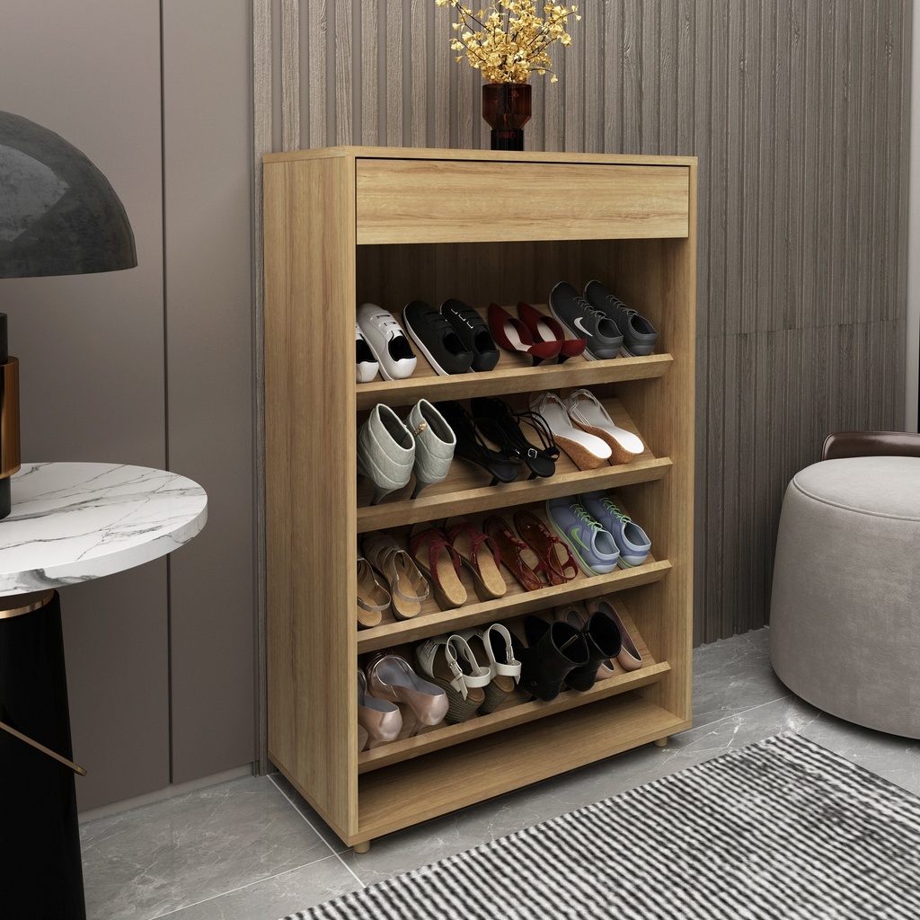 MB. SA3404 0002 SHOE RACK ALMOND TECNOMOBILI 
