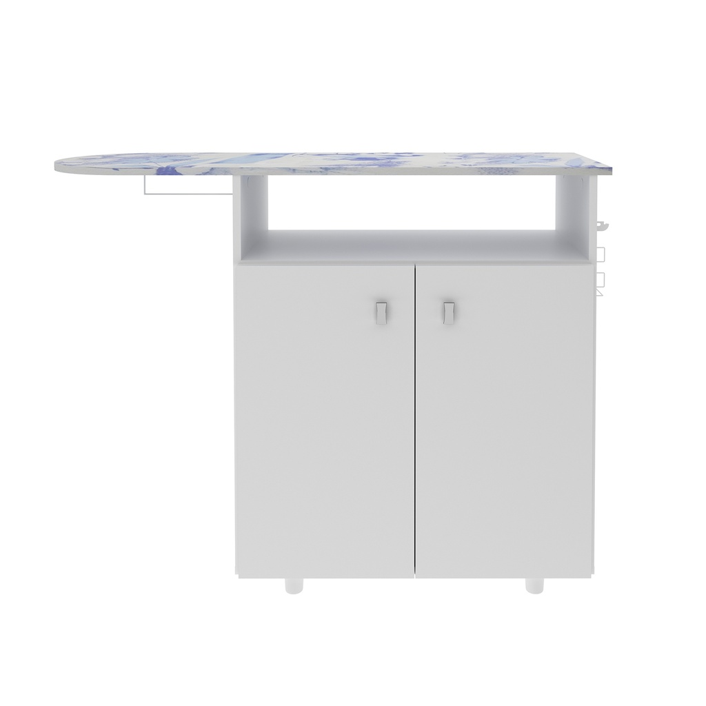 MB. TP3000 0001 IRONING BOARD W/ 02 DOORS WHITE TECNOMOBILI 