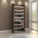 MB. AZ1006 0001 SHOE RACK WHITE/WALNUT TECNOMOBILI 