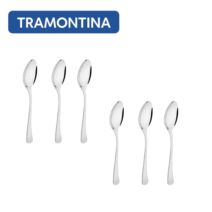 VR. 6PCS TEA SPOONS HAVANA 66945/075 TRAMONTINA