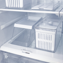 VR. OF2000BCF CLEAR FRESH CAN ORGANIZER BLANC -OU