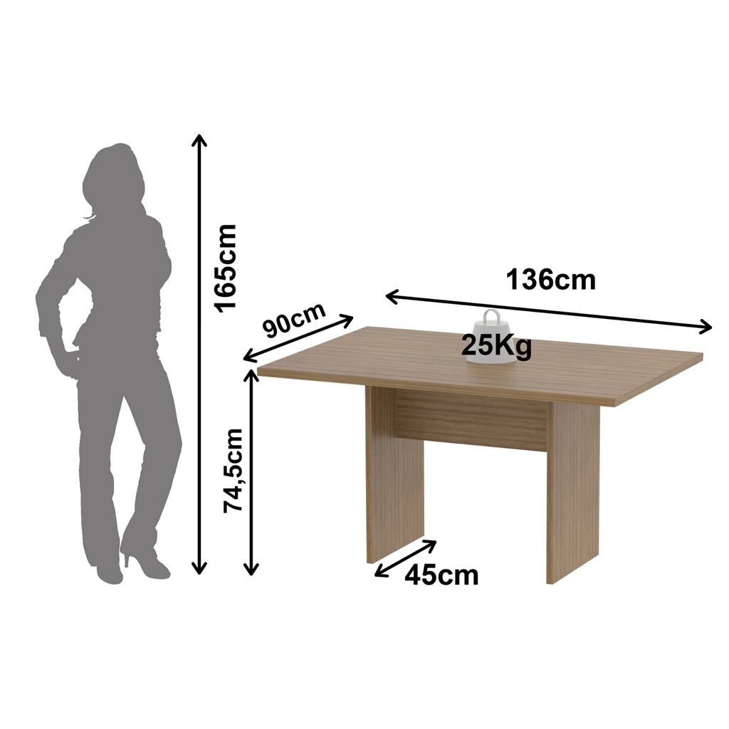 MB. ME4191 0002 OFFICE DESK ALMOND TECNOMOBILI 