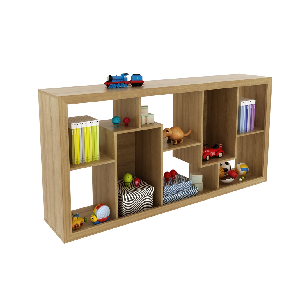 MB. E1712 0006 BOOKCASE ALMOND TECNOMOBILI 