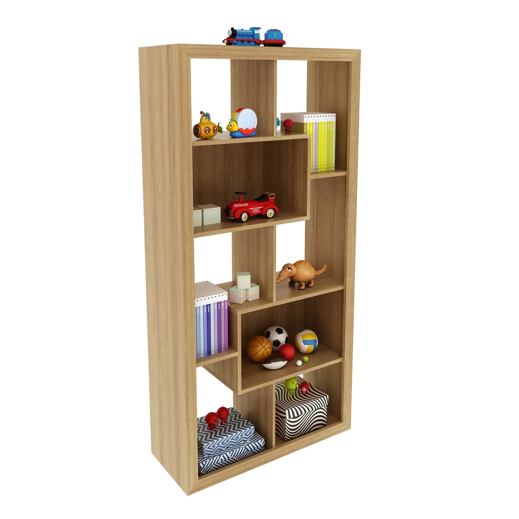MB. E1712 0006 BOOKCASE ALMOND TECNOMOBILI 