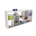 MB. E1712 0001 BOOKCASE WHITE TECNOMOBILI 