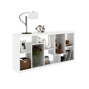 MB. E1712 0001 BOOKCASE WHITE TECNOMOBILI 
