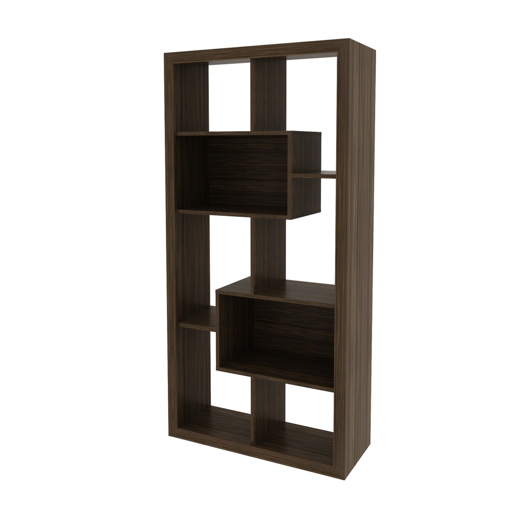 MB. E1712 0004 BOOKCASE WALNUT TECNOMOBILI 