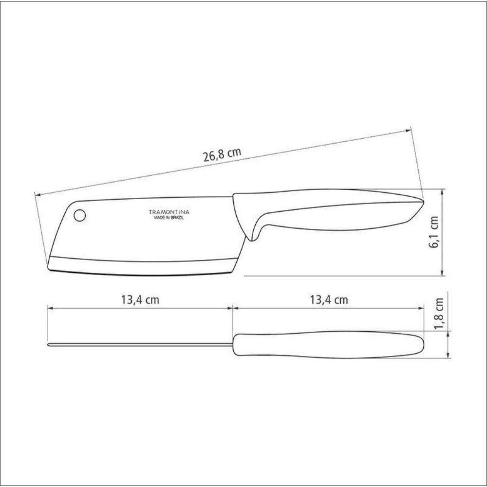 VR. 5 CLEAVER PLENUS TRAMONTINA 23430/105