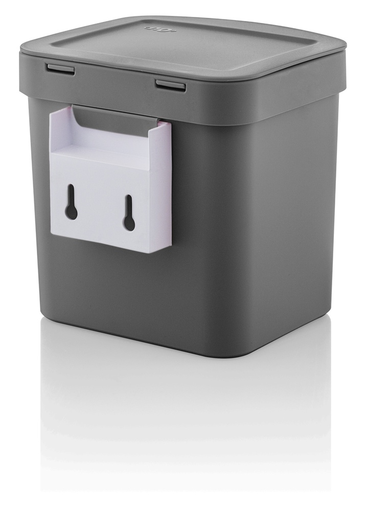 VR. LX505CHF TRIUM TRASH BIN 4,7L GRIS -OU