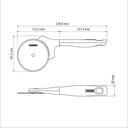 VR. PIZZA CUTTER VERANO TRAMONTINA 25584/170
