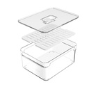 VR. OF400NT CLEAR FRESH ORGANIZER 2.2L NATURAL -OU