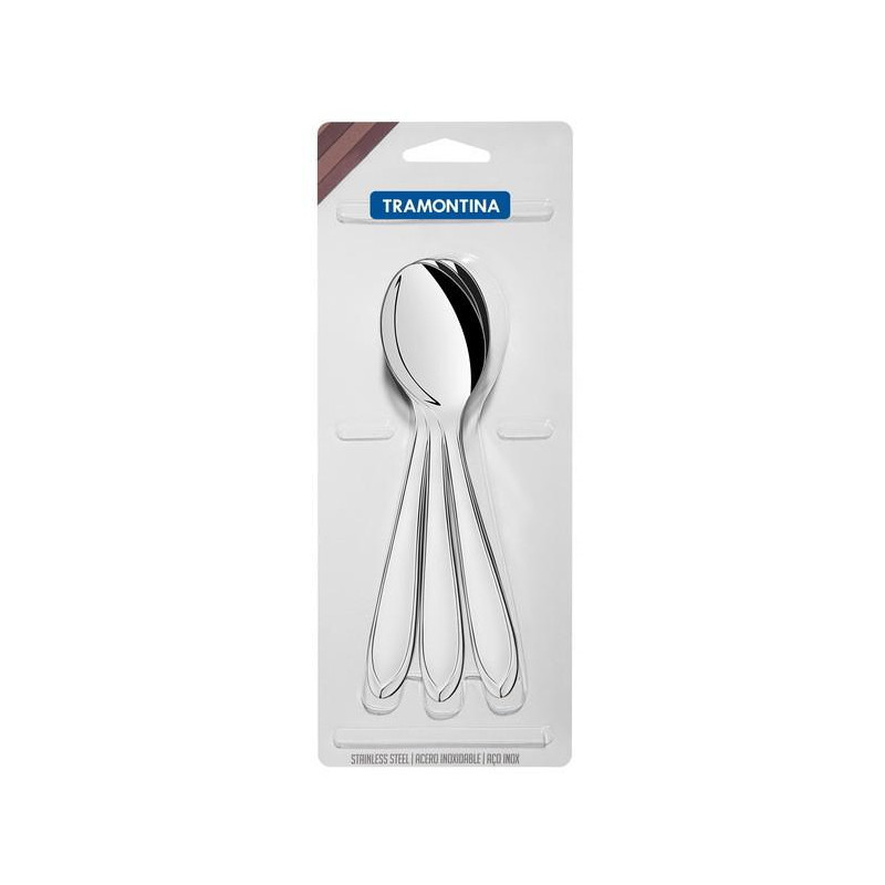 VR. 3PCS DESSERT SPOONS LAGUNA 66906/041 TRAMONTINA