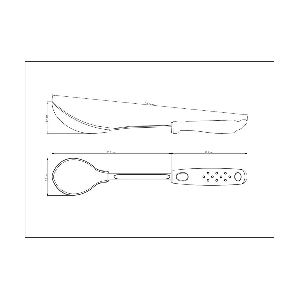 VR. BASTING SPOON UTILITA TRAMONTINA 25693/170 12PCS