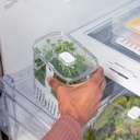 VR. OF800NT CLEAR FRESH SPICE ORGANIZER 1.5L NATURAL -OU