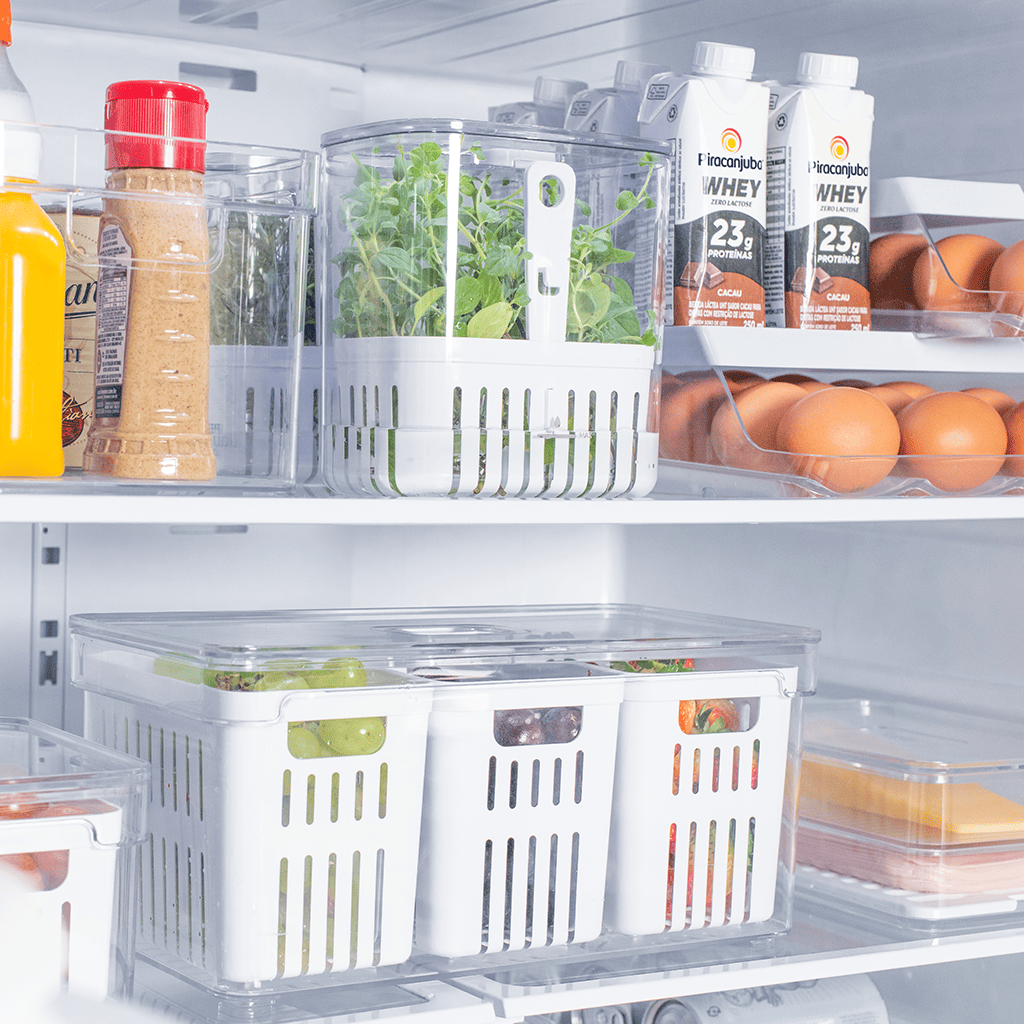 VR. OF800NT CLEAR FRESH SPICE ORGANIZER 1.5L NATURAL -OU