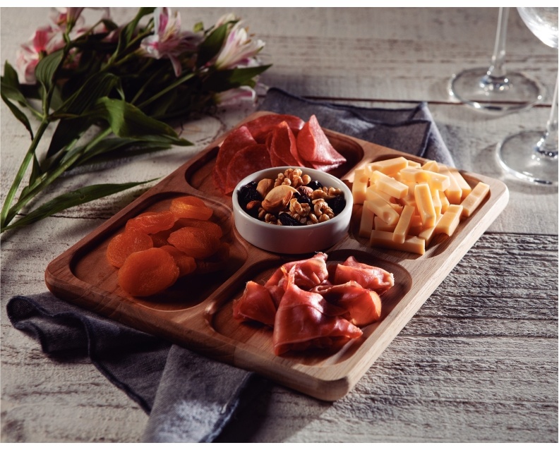 VR. SNACK BOARD RECTANG 1 BOWL TRAMONTINA 10239/705