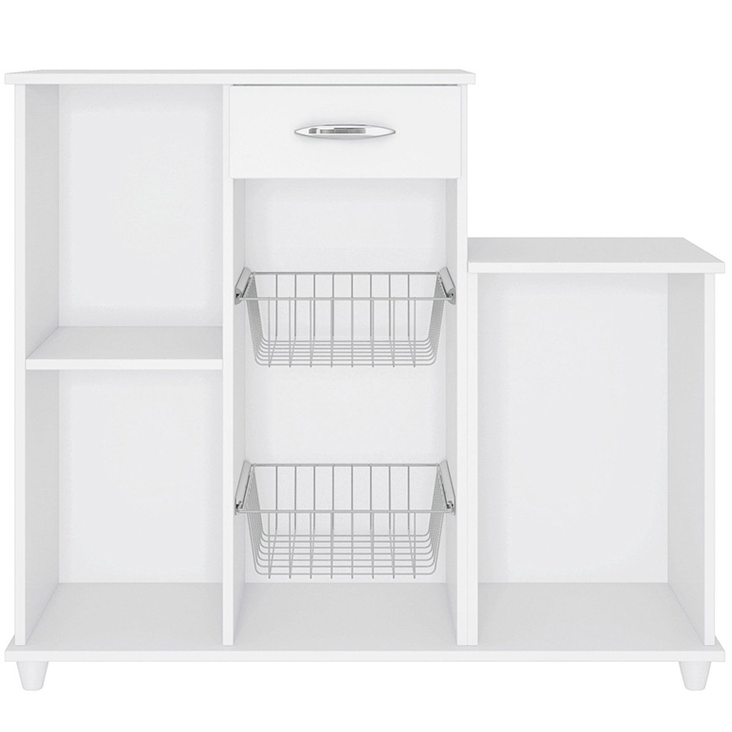 MB. 55090/127 FRUIT CABINET DIVA NEW MADE IN MDP WHITE NEW NOTAVEL