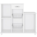 MB. 55090/127 FRUIT CABINET DIVA NEW MADE IN MDP WHITE NEW NOTAVEL