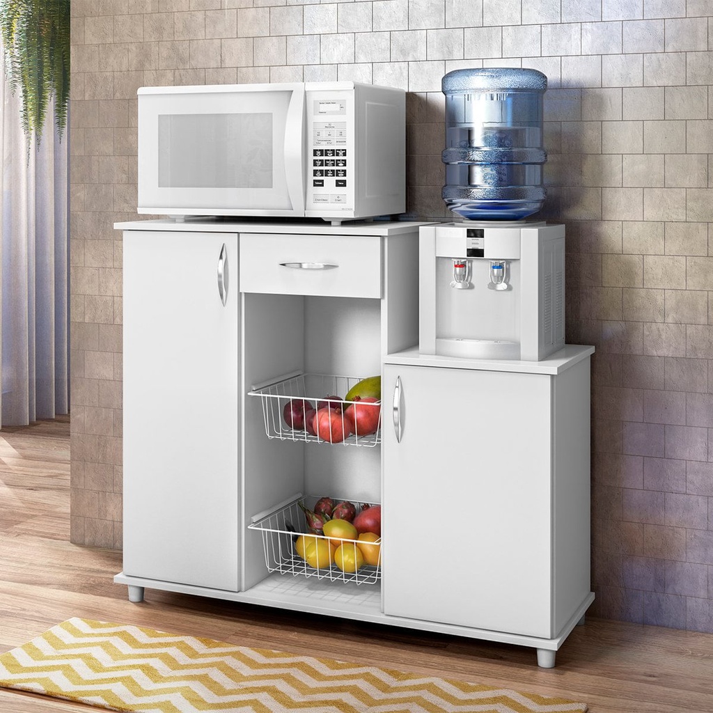 MB. 55090/127 FRUIT CABINET DIVA NEW MADE IN MDP WHITE NEW NOTAVEL